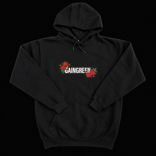 Gain Green "Roses" hoodie