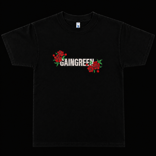 Gain Green "Rose" tee