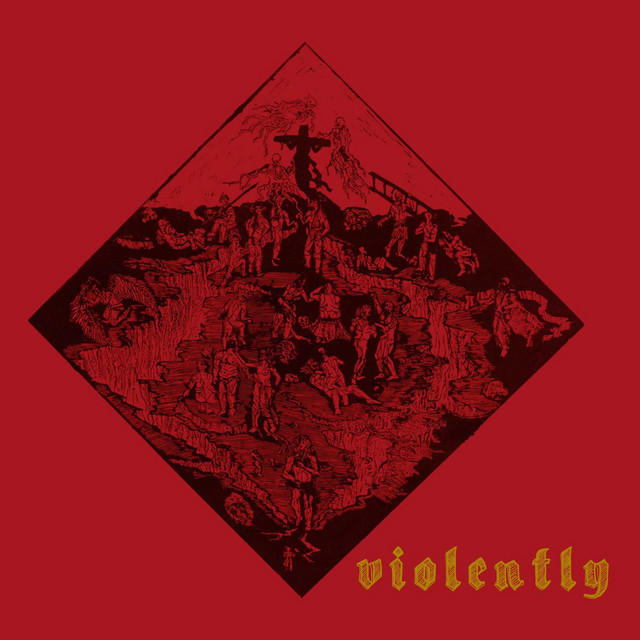 Violently