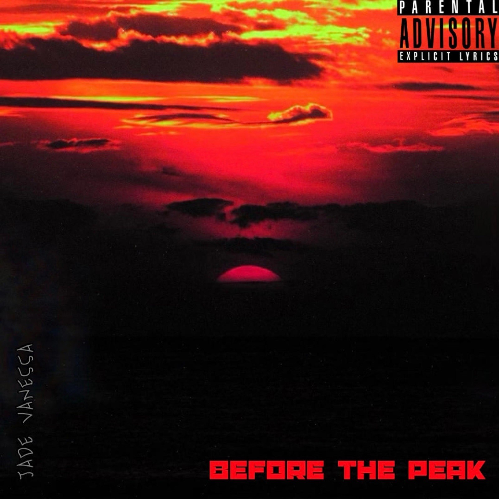 before the peak.