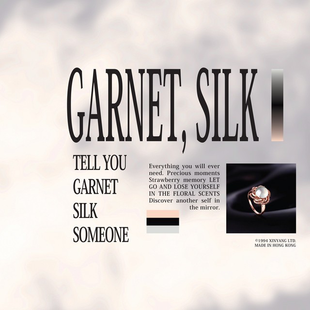 Garnet, Silk
