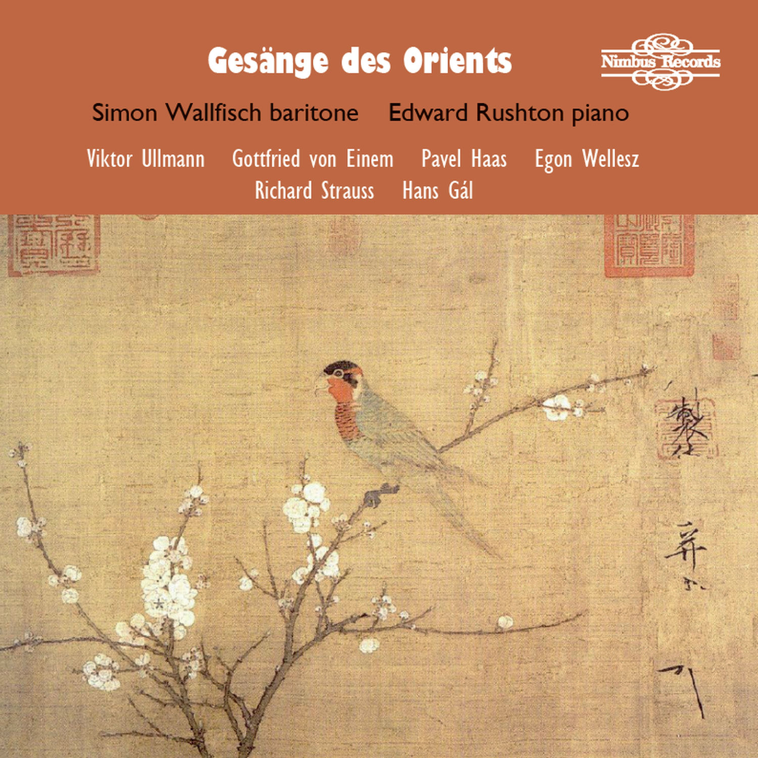 Gesänge Des Orients: Songs of the Orient