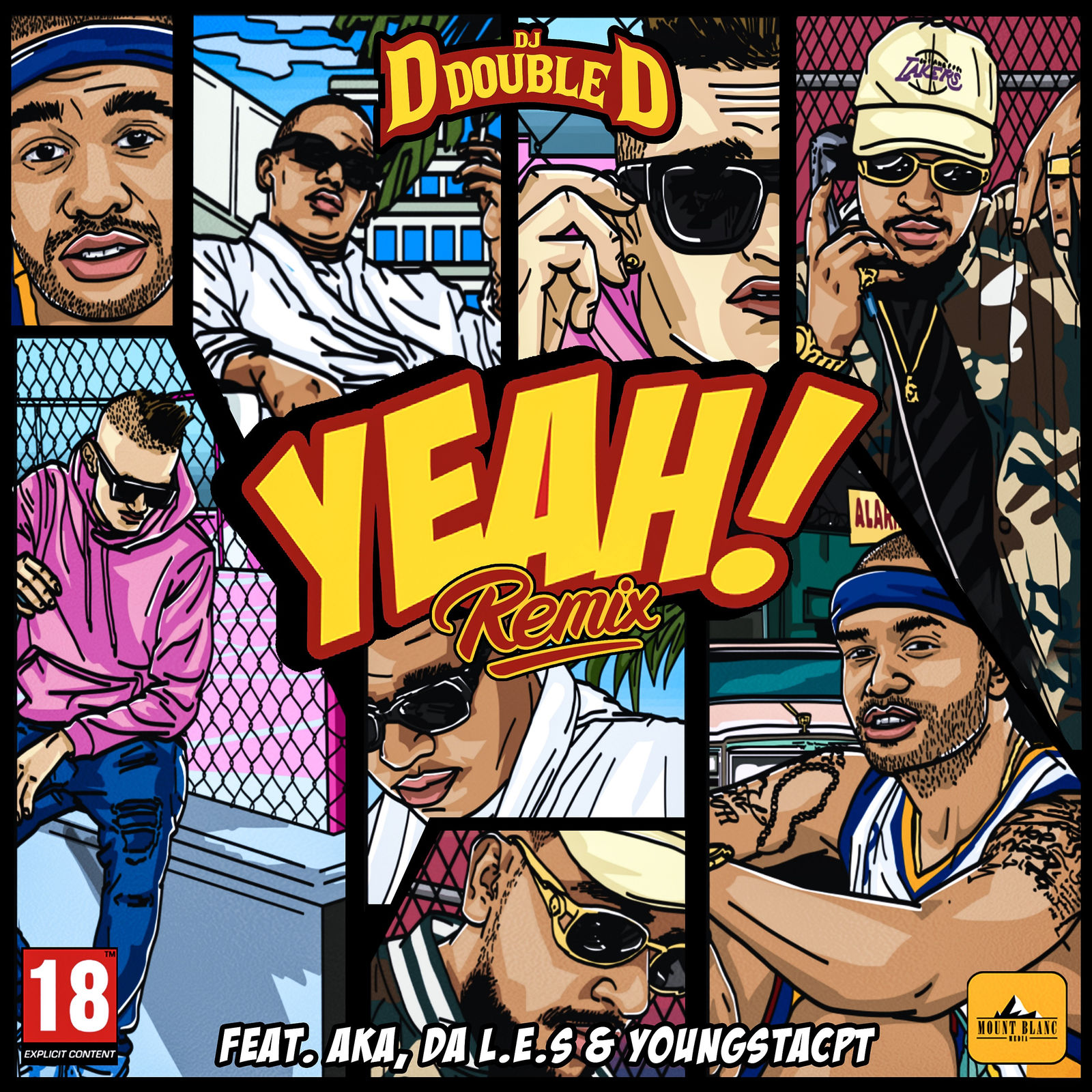 Yeah (Remix) [feat. Da L.E.S, AKA & YoungstaCPT] - Single