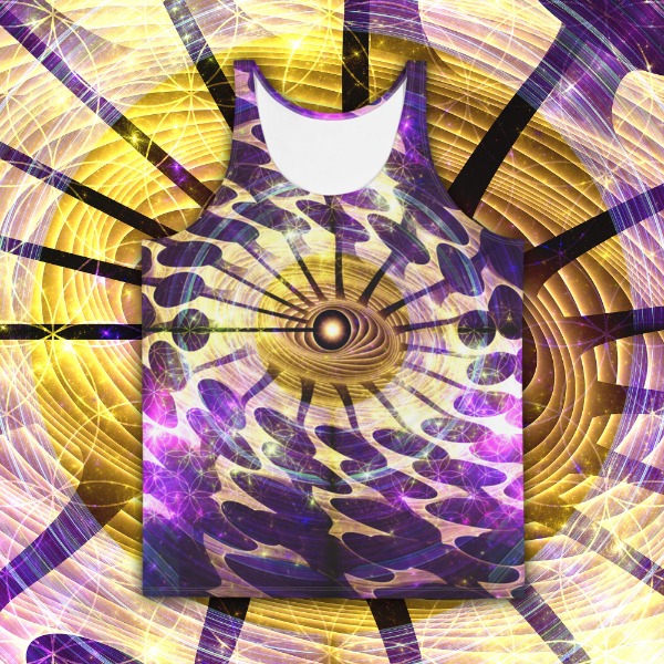 Golden Eagle Eye Tank Top