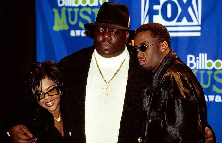 photo of lil kim, biggie and puffy