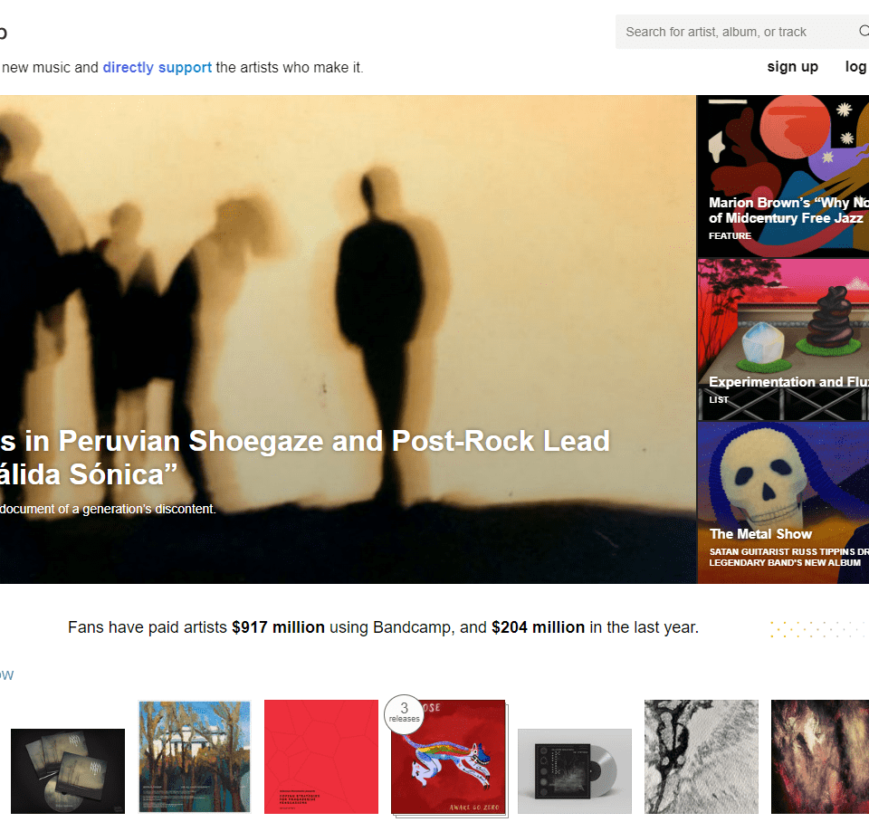 An artist's guide to bandcamp image