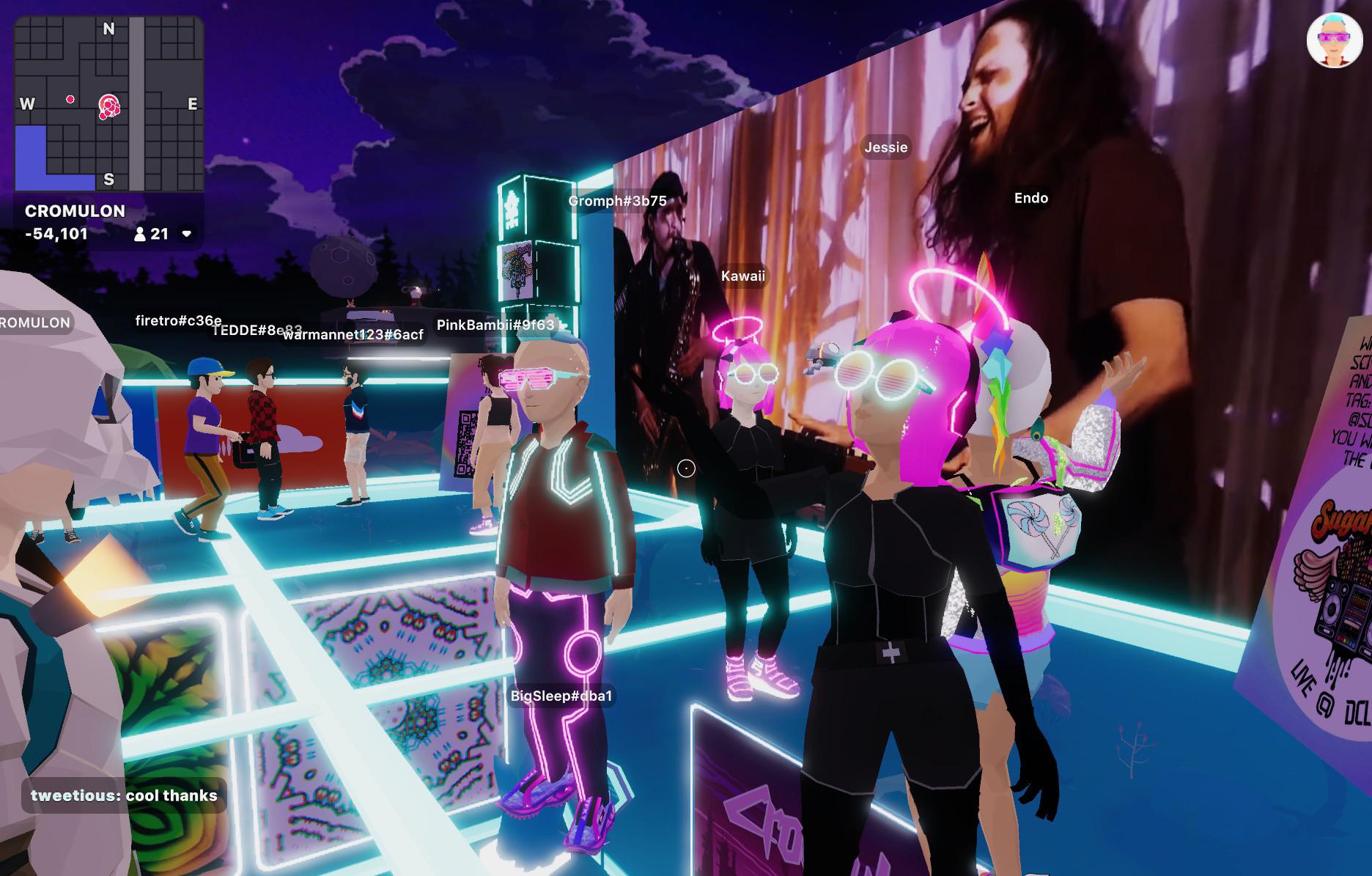 Roblox sets the stage for metaverse star Polar's exclusive concert