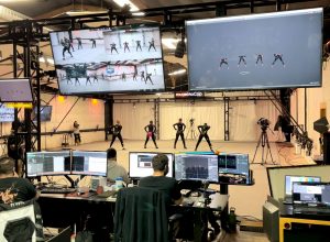 photo of motion capture technology at AmazeVR studios