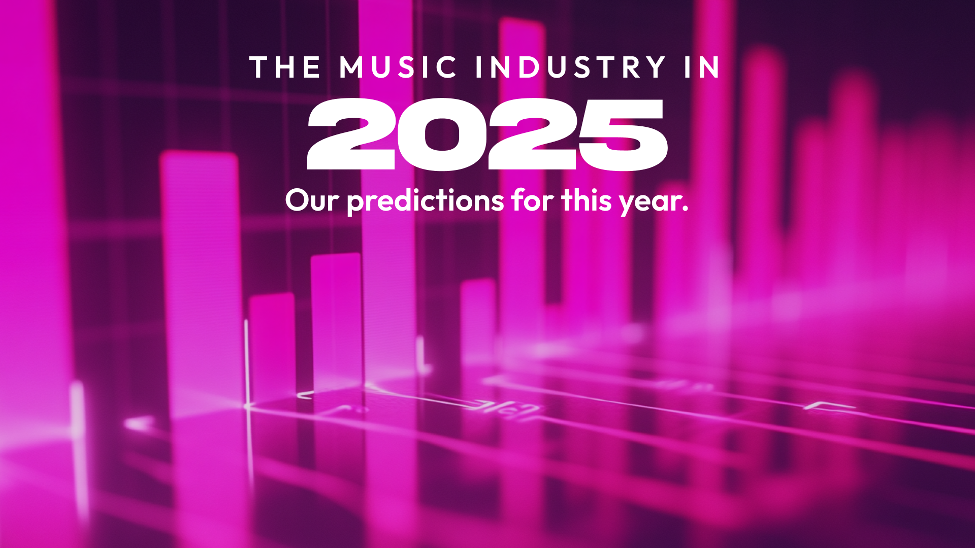 Music Industry prediction for 2025 graphic